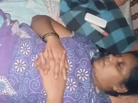 Desi auntie's sleeping video goes viral on xvideos