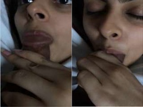 Desi Indian woman gives oral and has sex Part 5