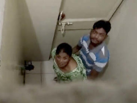 Desi couple caught having sex in bathroom