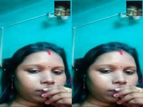 Exclusive video of a bhabhi flaunting her big ass and pussy