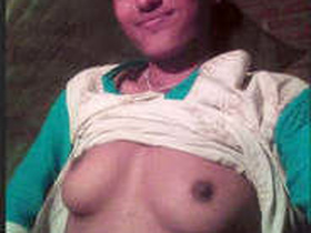 Naked Indian girls in village setting