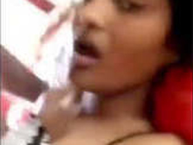 Desi couple gets intimate on the floor