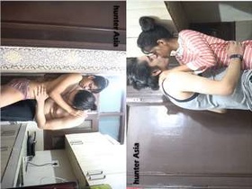 Amateur Indian guy gets intimate with hot call girls in exclusive video
