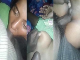 Indian girlfriend's amateur porn video featuring a teenage couple