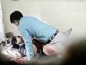 Indian aunty gets caught on camera having sex with a doctor