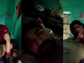 Indian couple in village have passionate sex