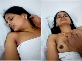 Desi wife with big tits gets naughty in exclusive video