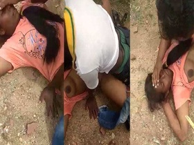 Tamil sluts indulge in group sex in the open air