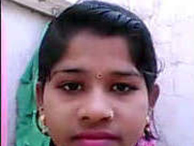 Naughty village girl flaunts her tits and pussy