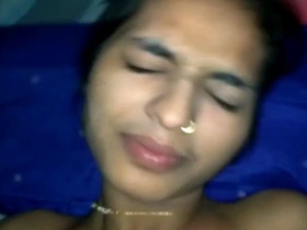 Village girl gets her pussy pounded by a big cock