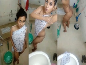 A naughty girl records her own erotic video and it becomes a hit online