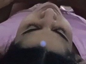 Homemade video of couple getting naked in bed