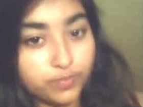 Indian girl masturbates at home in free sex video