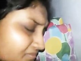 Desi wife's steamy home sex caught on MMS