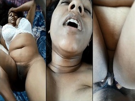 Indian wife with huge breasts gets fucked by her husband's friend