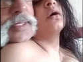 Indian girl enjoys a blowjob at home with her uncle