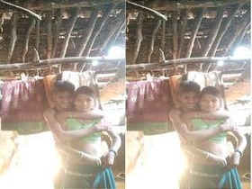 Indian girl with big breasts meets her lover