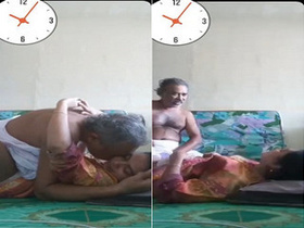Desi mature auntie indulges in thumbsucking and fucking