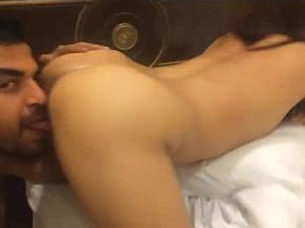 Desi Cara's tattooed body and amazing tongue skills in action