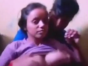 Big-breasted sister gets pounded by brother
