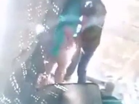 College slut gets caught on camera having sex with dorm security guard