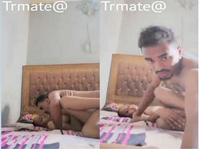Adorable lesbians engage in sexual activity