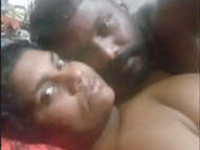 Married Indian couple having sex in Tamil