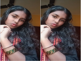 Cute Tamil girl unveils her assets in part 2