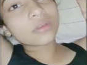 Watch a beautiful Indian girl moan in pleasure as she gives a blowjob and has sex