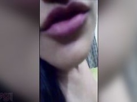 This playgirl records her sexy selfies for her boyfriend