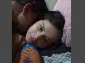 Indian girl with sexy face gets anal fucked by her ex