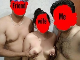 Friends share a steamy encounter in this video