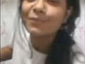 Falak, the cute Indian girl, in a new video
