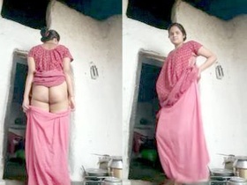 Indian wife flaunts her curvy body and wet pussy in a steamy video