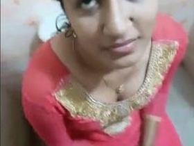 Village girl sucks jija's cock in the bathroom