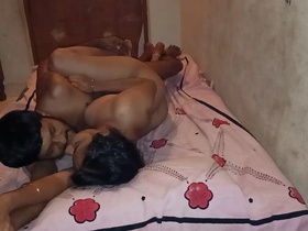 Indian couple in the mood for passion