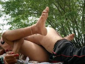 Desi Randi gets hard fucked outdoor and cries in pain