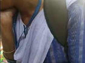 Indian girlfriend loves to have her boobs squeezed by boyfriend