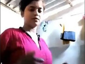 Beautiful girl in the bathroom gets naughty