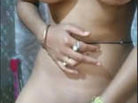 Horny Indian girl gets fingered hard