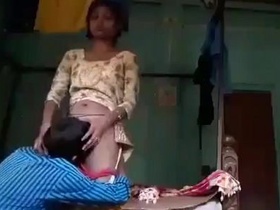 Neighborhood fling with a busty bhabi