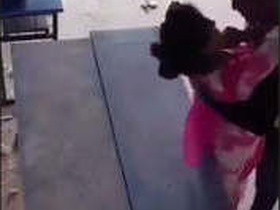 Tamil couple gets naughty in the classroom