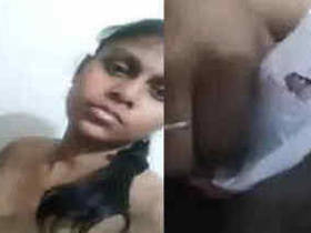 Desi girl uses toilet tube as sex toy in solo play
