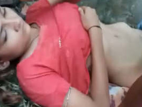 Cute Indian girl gets caught and fucked by local guys