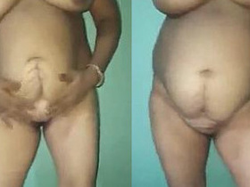 Indian Desi woman cums hard in XXX masturbation video