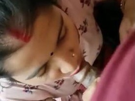 Desi Bhabhi's blowjob and bathing session in HD
