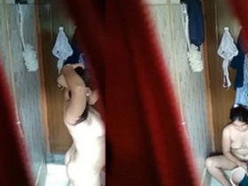 Desi roommate's sexual fantasy captured on camera in XXX video