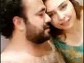 Pakistani actress Uzka Khan caught in the act before the India vs Pakistan match