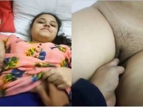 Exclusive video of a sexy desi girl getting a hard anal pounding from her lover