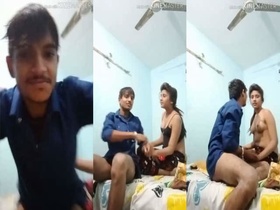 Village lovers caught on camera in steamy scandal